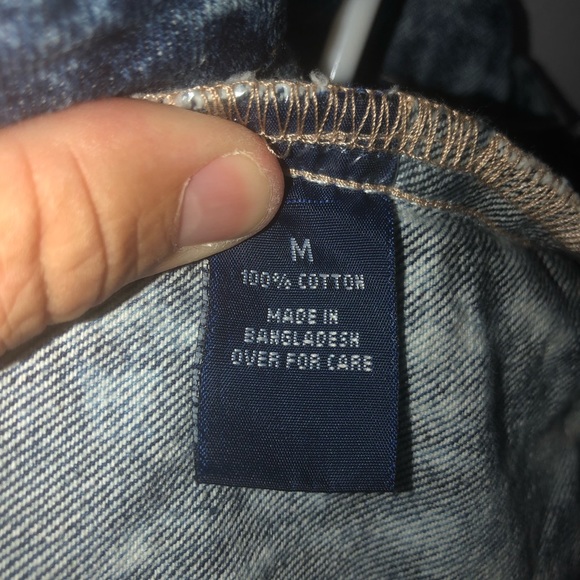 Denim stone washed vest - Picture 4 of 4